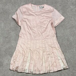 Tuckernuck Blush Satin Dress
